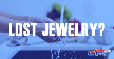 How to retrieve jewelry that is lost in the sink.